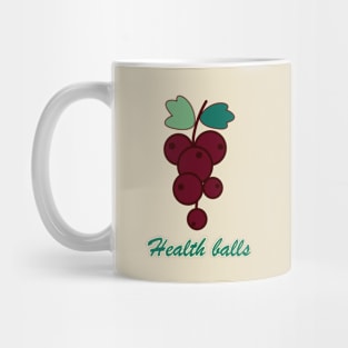 Health blackberry balls Mug